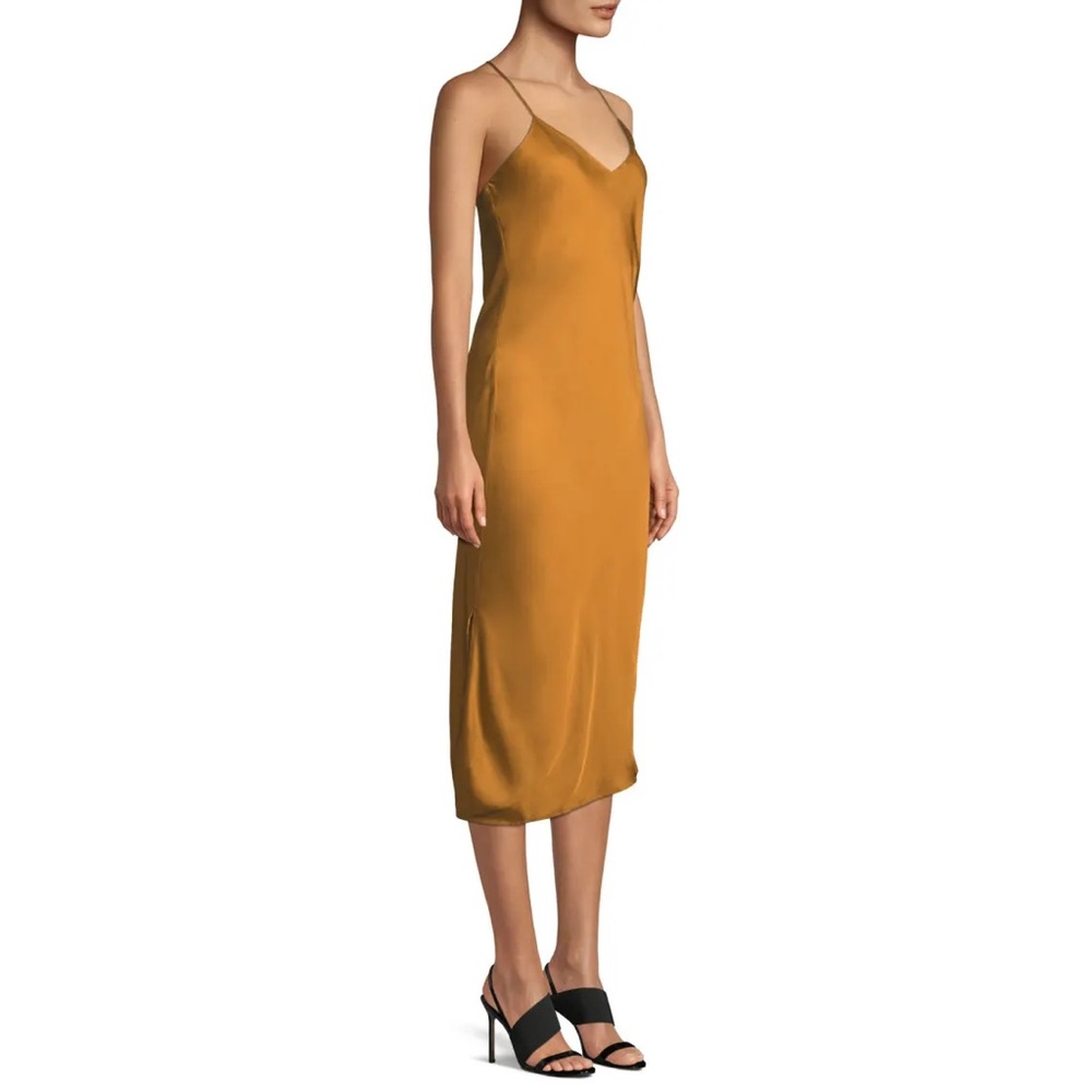 AG Adriano Goldshmeid Scarlett Dress in Gold size XS